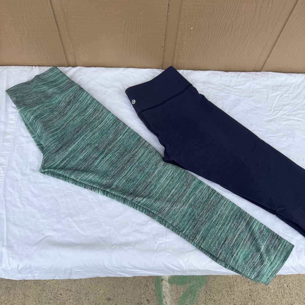 Lululemon Leggings Size 8 Lot of 2